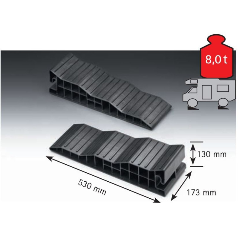 Froli Cales Écologiques Compactes Empilables Pour Van Et Camping-Car - Lot De 2