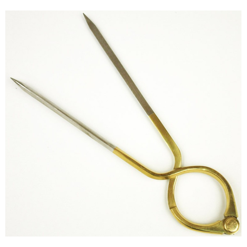 Compas à Pointes Sèches Draper 150mm - Précision Et Réglage Par Molette