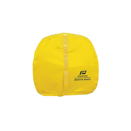 Rescue Buoy PLASTIMO - bouée fer à cheval équipée avec feu et housse pour bateau - housse jaune