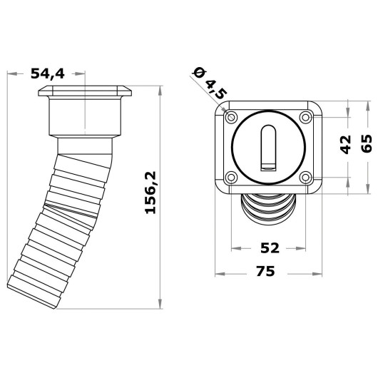 OSCULATI Nable Square col long