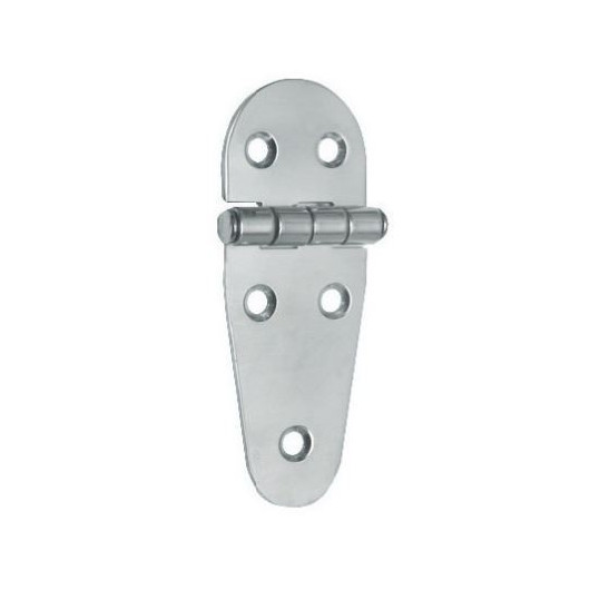 Grande charnière Trem acier inoxydable 109 x 38 mm | Charnière pour bateau & camping-car