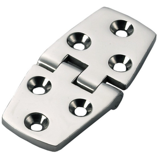 OSCULATI Charnière inox 38 x 74 x 5 mm axe inversé