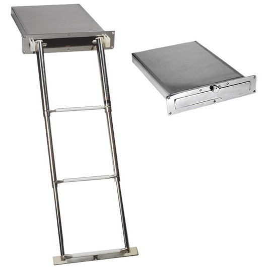 OSCULATI Echelle escamotable inox