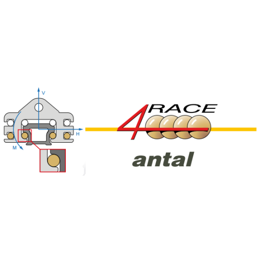 ANTAL Chariot avale-tout 4 Race T100 3:1