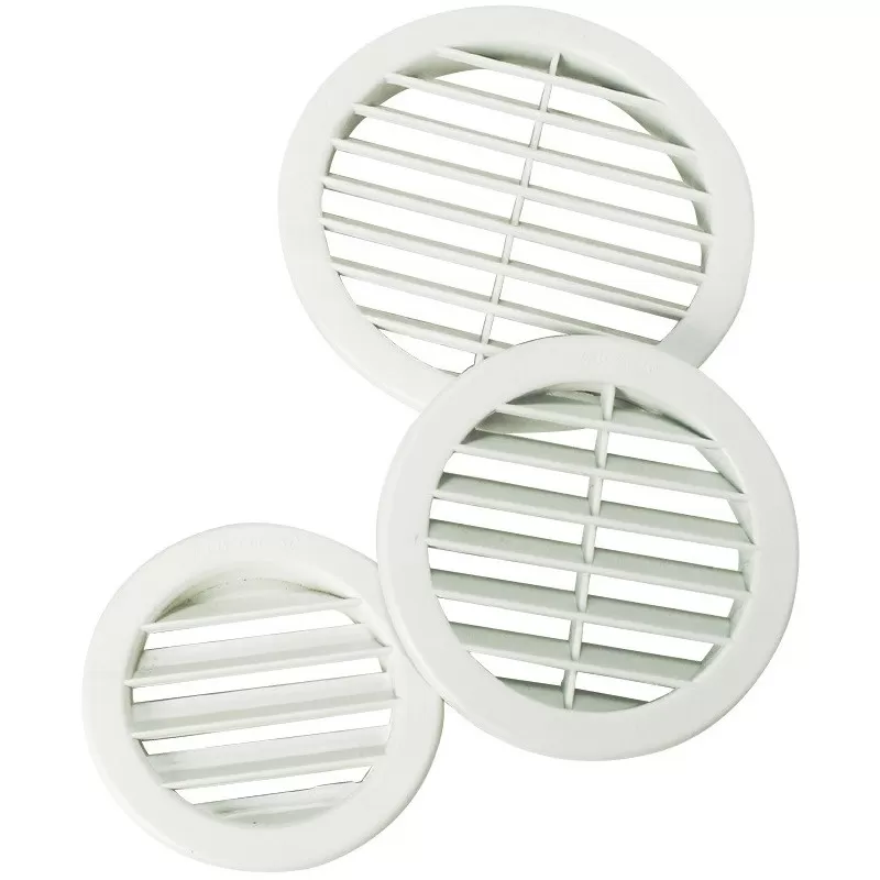 DIYEAH Grille De Sortie D'air écran D'aération Extérieur Couvercles D