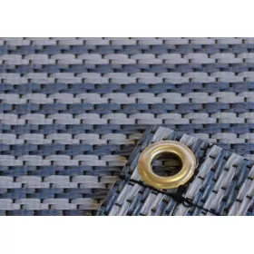 Tapis de sol Bolea en PVC - bâche de protection pour le camping - bleu