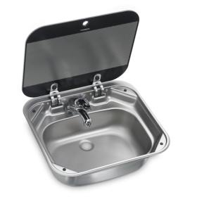 Éviers en acier inoxydable pour cuisine de bateau | H2R Equipements