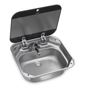 Éviers en acier inoxydable pour cuisine de van ou camping-car | H2R Equipements