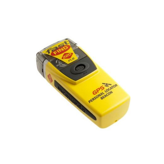 Balise PLB MCMURDO FastFind 220 | Balise personnelle simple sans (RLS) | Vue de 3/4