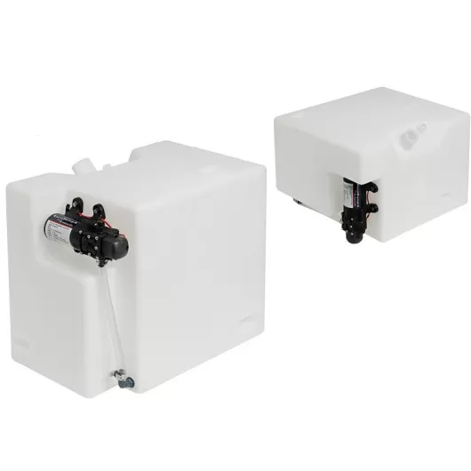 Réservoir Osculati compact 32L avec pompe 12V - eau potable | spécial bateau et van aménagé