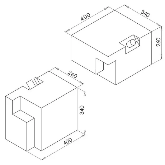 Réservoir Osculati compact 32L avec pompe 12V - eau potable | spécial bateau et van aménagé | dimensions