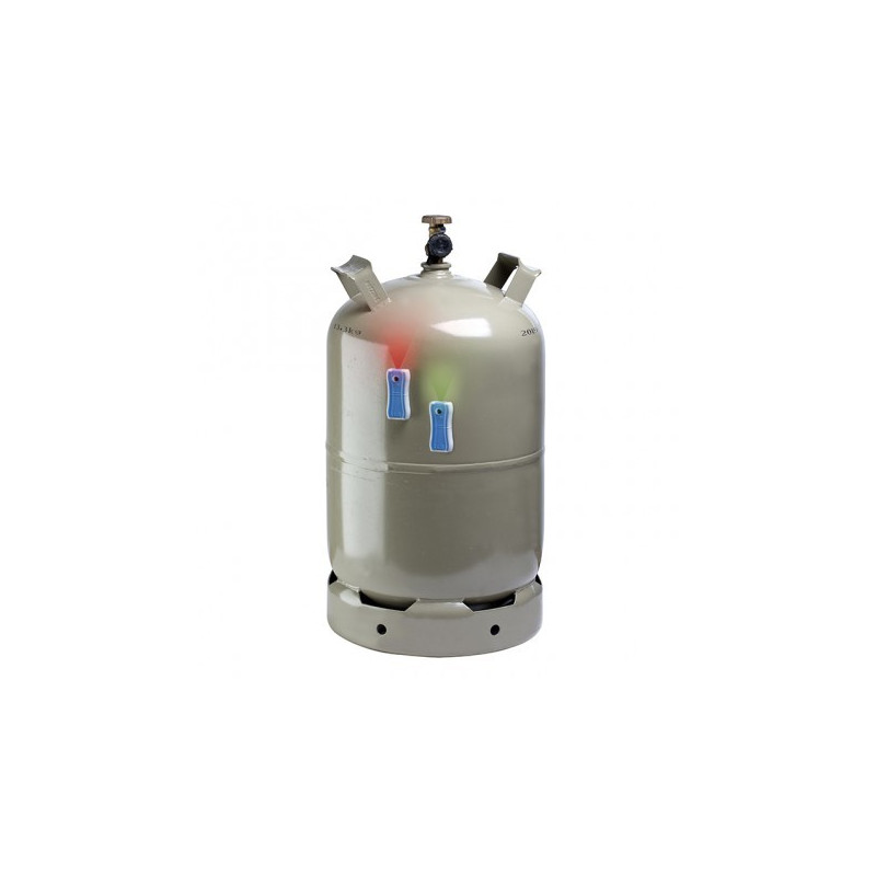 Indicateur De Niveau De Gaz Magnétique TFA Dostmann - Réutilisable, Pour Bouteilles Propane/butane, Facile à Lire