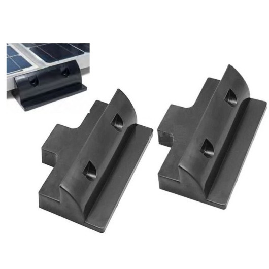 Kit fixation latérale panneau solaire Carbest | installation solaire sur van, fourgon et camping-car