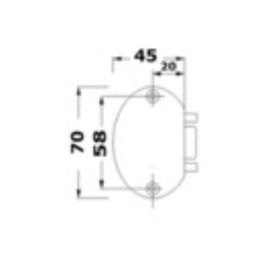 F&S Serrure poussoir anti vibration