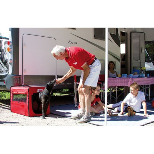 Carry-Dog FIAMMA - niche pour chien pliable & transportable de camping & van