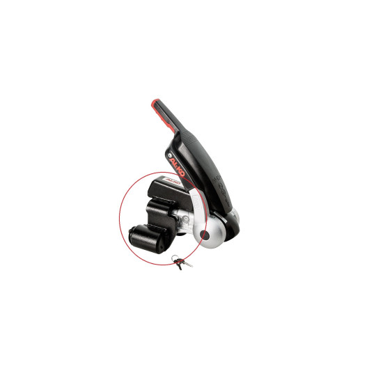 Antivol Safety Premium AL-KO | sécurité pour stabilisateur caravane et remorque AKS2004 et AKS3004 | schéma mise en place