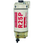 RACOR filtre complet gasoil 170l/h, cartouche R-25-P DE RECHANGE ET VIS DE PURGE.