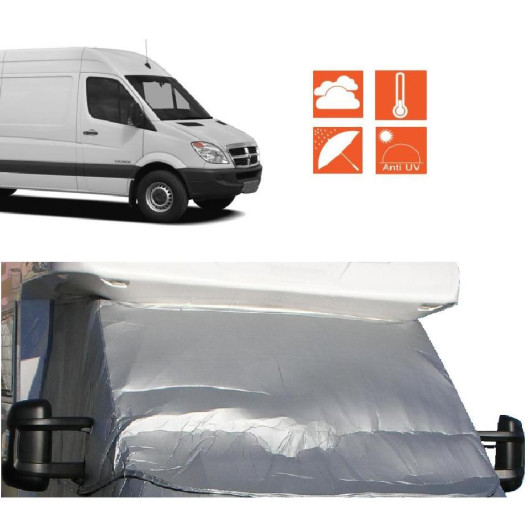 NRF Rideau isolant extérieur Sprinter : accessoire pare-brise camping-car & fourgon aménagé