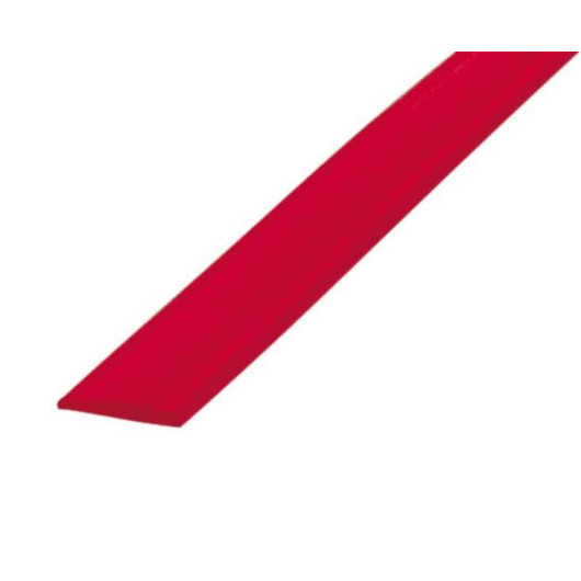 Profilé de finition noir 12 mm - 10 m | Accessoire pour baie et fenêtre de van, camping-car et caravane | rouge