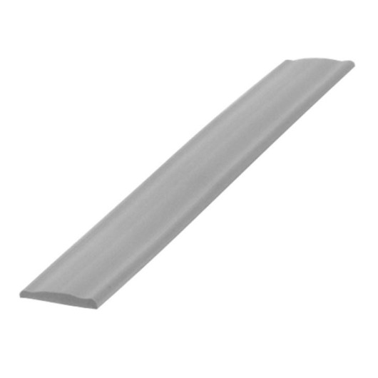 Profilé de finition noir 12 mm - 10 m | Accessoire pour baie et fenêtre de van, camping-car et caravane | gris
