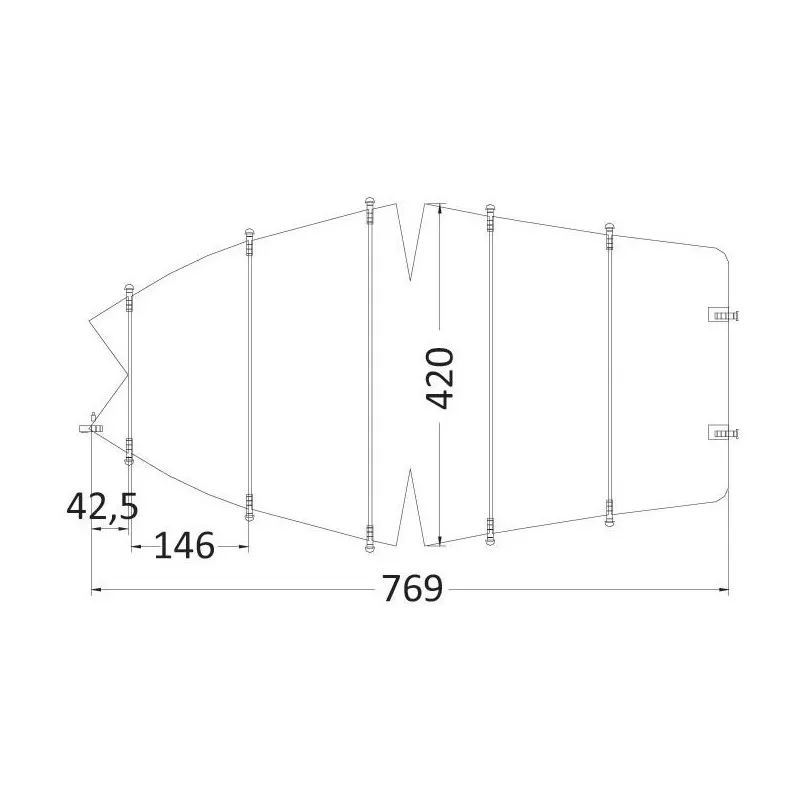 Profil De Ralingue Pour Tauds, Capotes Et Coussins