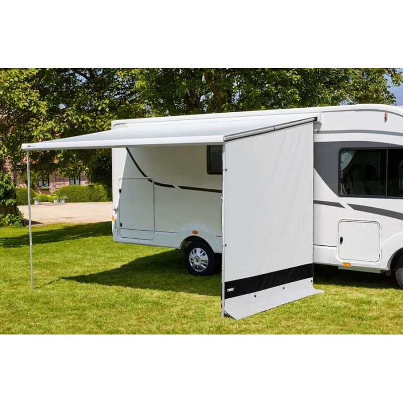 Paroi Avant Pour Auvent De Caravane - 2,13m X 3,96m, Bloque 85% De La Vue Et Du Soleil, PVC