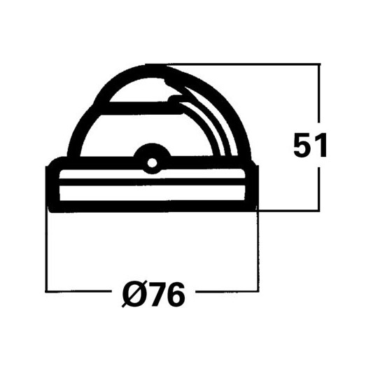 Compas de navigation Silva 58 Kayak | Compas polyvalent | Dimensions