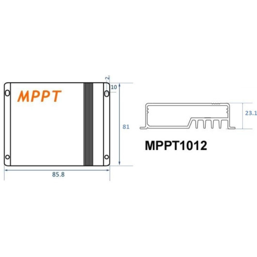 EM Kit panneau solaire 84W avec régulateur MPPT pour bateau et camping-car.