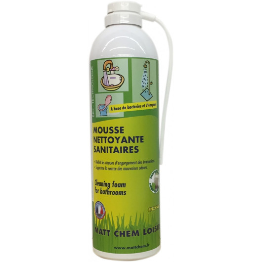 MATT CHEM Enzunet mousse nettoyante sanitaires