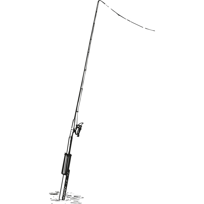 Porte canne à pince inox - attwood