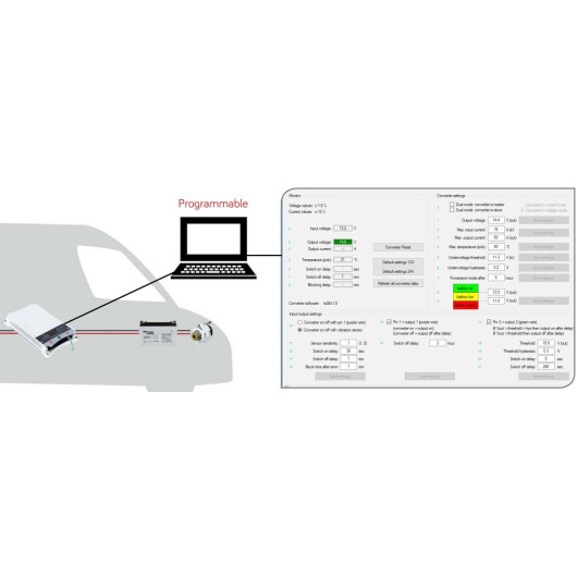 EM Chargeur booster CB800