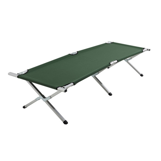 CAO Lit de camp repliable aluminium