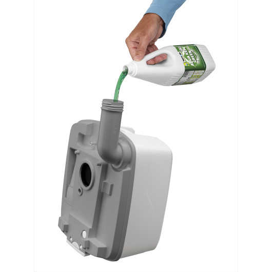 WC chimique Thetford Porta Potti 345 | Toilettes portables pour camping-car, van et bateau | remplissage réservoir à matières