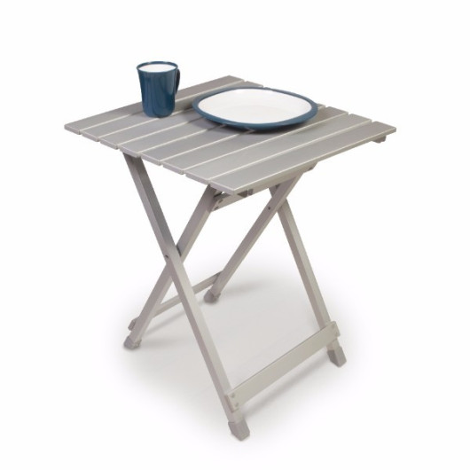 Leaf Side Table DOMETIC - table de camping d'appoint 50 x 50 cm en aluminium