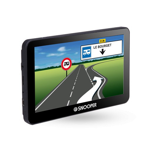 GPS écran tactile avec info trafic pour camping-car SNOOPER Ventura CC6600