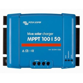 VICTRON Régulateur Blue Solar MPPT 100/50 pour panneau solaire.