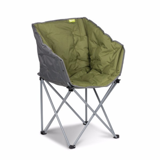 Fauteuil Tub KAMPA - chaise de camping pliante haut confort pour activité nomade