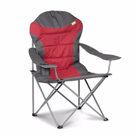 Fauteuil XL High Back KAMPA - chaise de camping pliable en tissus grand dossier