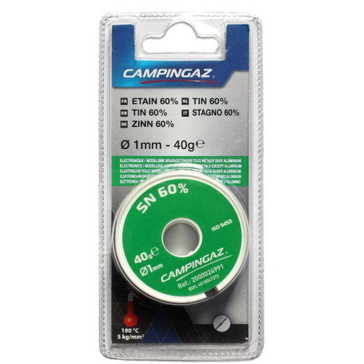 CAMPINGAZ Fil d'étain 60% - ø 1 mm - 40 g