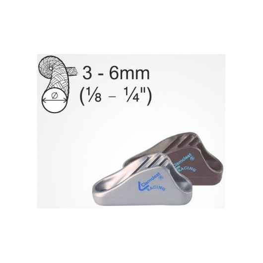 Clamcleat CL222 taquet coinceur aluminium