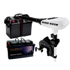 Moteur électrique 12V hors-bord & accessoire pour canoe-kayak de pêche