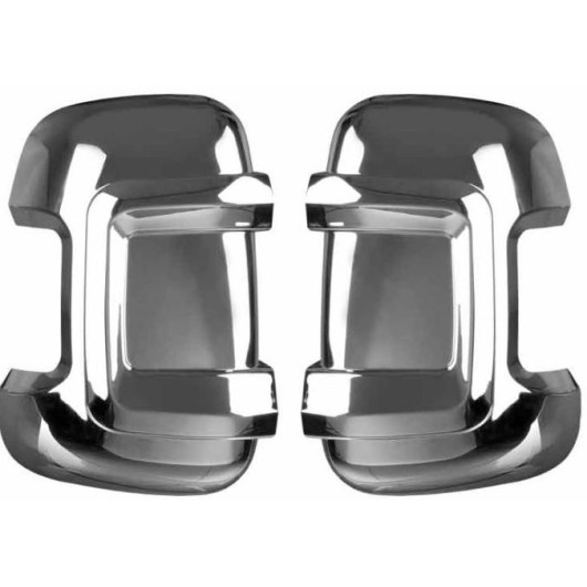 Coques De Rétroviseurs Blancs Pour Fiat Ducato/Boxer - Paire En ABS Résistant, Protection Contre Les Chocs Et Intempéries