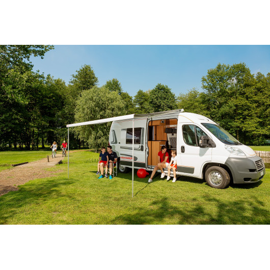 FIAMMA F80 S 425 - Store de toit à manivelle pour fourgon, camping-car et caravane