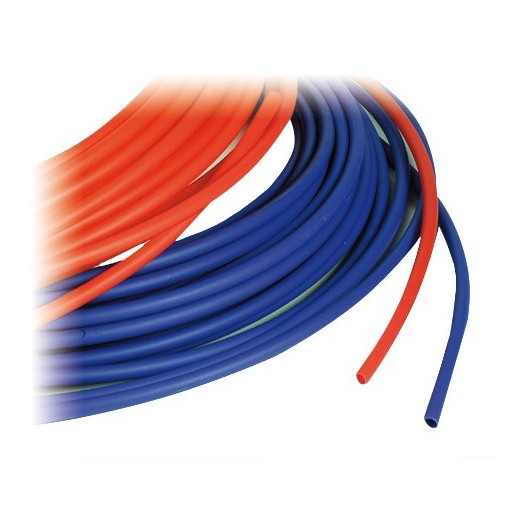 Tuyau semi-rigide ø15 mm PER Seaworld | Réseau d’eau pour fourgon, camping-car, bateau | rouge et bleu