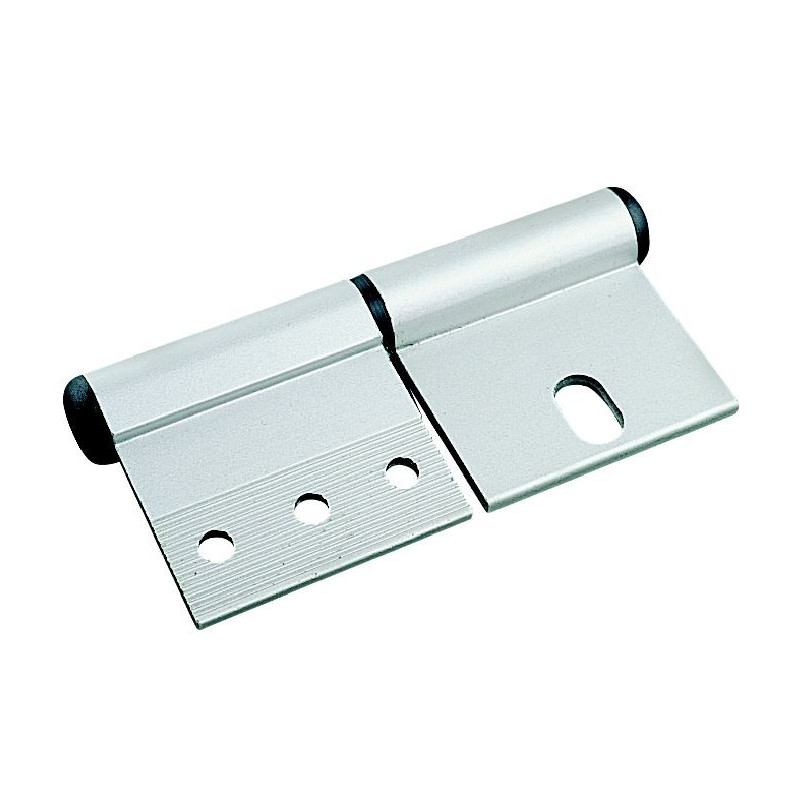 Lot De 10 Charnières Plates Galvanisées 40 Mm - Pour Meuble, Porte De Camping-car Ou Projet Bricolage