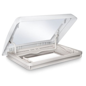 Midi Heki FL Dometic | Lanterneau 700 x 500 blanc à barre de levage pour camping-car et fourgon aménagé