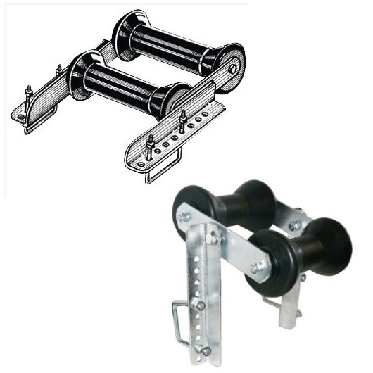 SEAWORLD Paire d’étrier multi-trou pour modification remorque bateau.