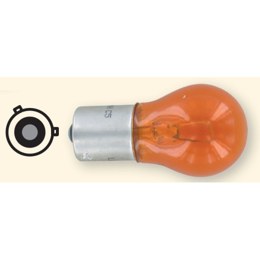 TRIGANO Ampoule 12 V BAU 15s ambre