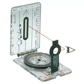 Compas de relèvement pour bateau et boussole marine - accessoire de navigation - H2R Equipements