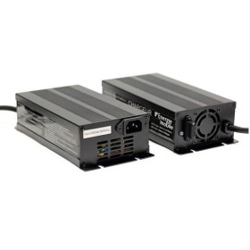 EM Chargeur MBC12-20 EM MBC12-20 chargeur de batterie 12V bateau et camping-car. vu arrière avec câble